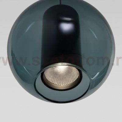 Акцентный светильник Eurosvet 50258/1 LED бирюзовый Cobble