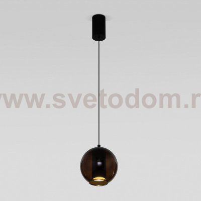 Подвесная люстра Eurosvet 50258/1 LED шоколад Cobble