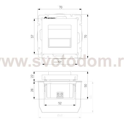 Встраиваемая LED подсветка Turn (черный матовый) W1154708 Werkel