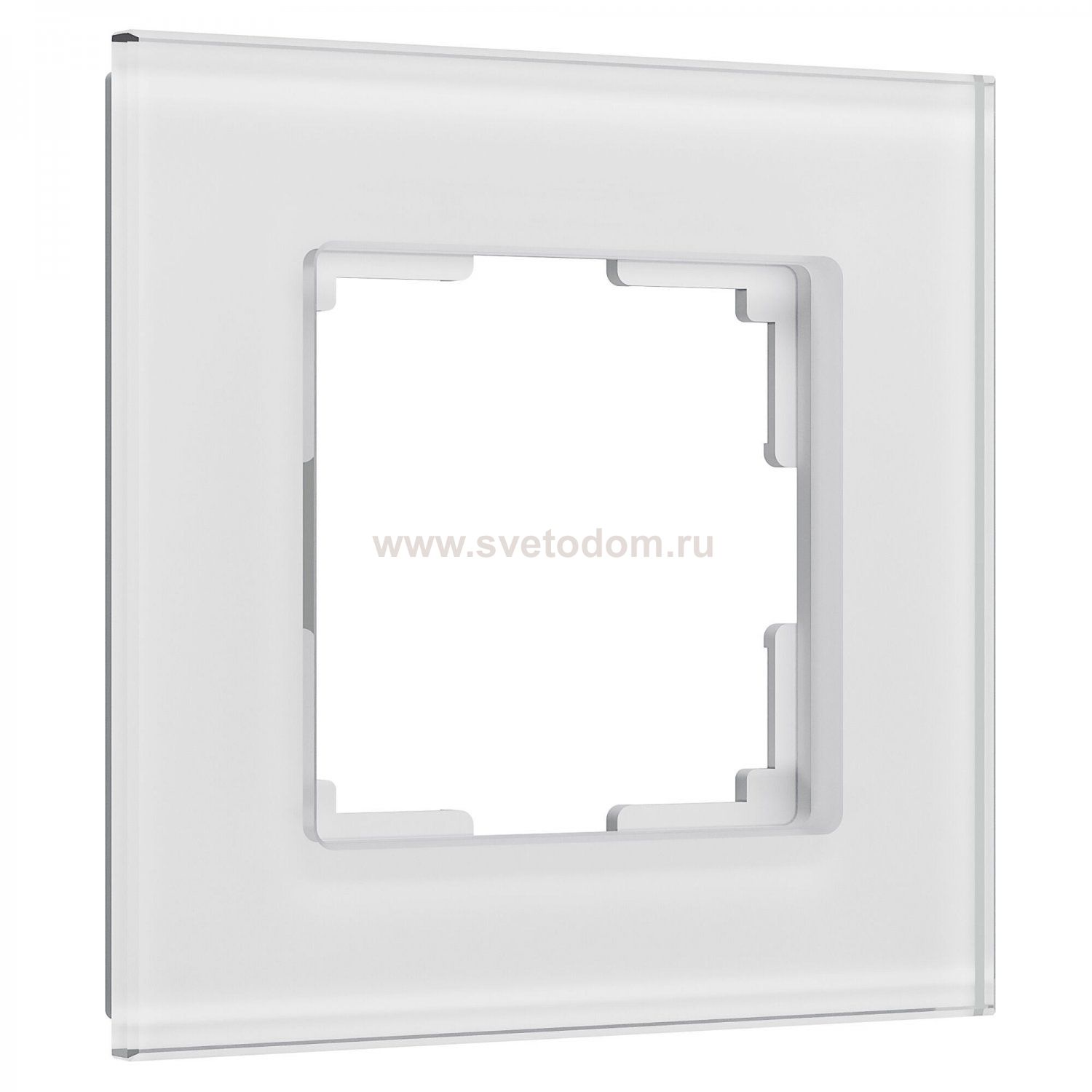 Рамка на 1 пост Senso (белый, стекло soft-touch) W0013101 Werkel