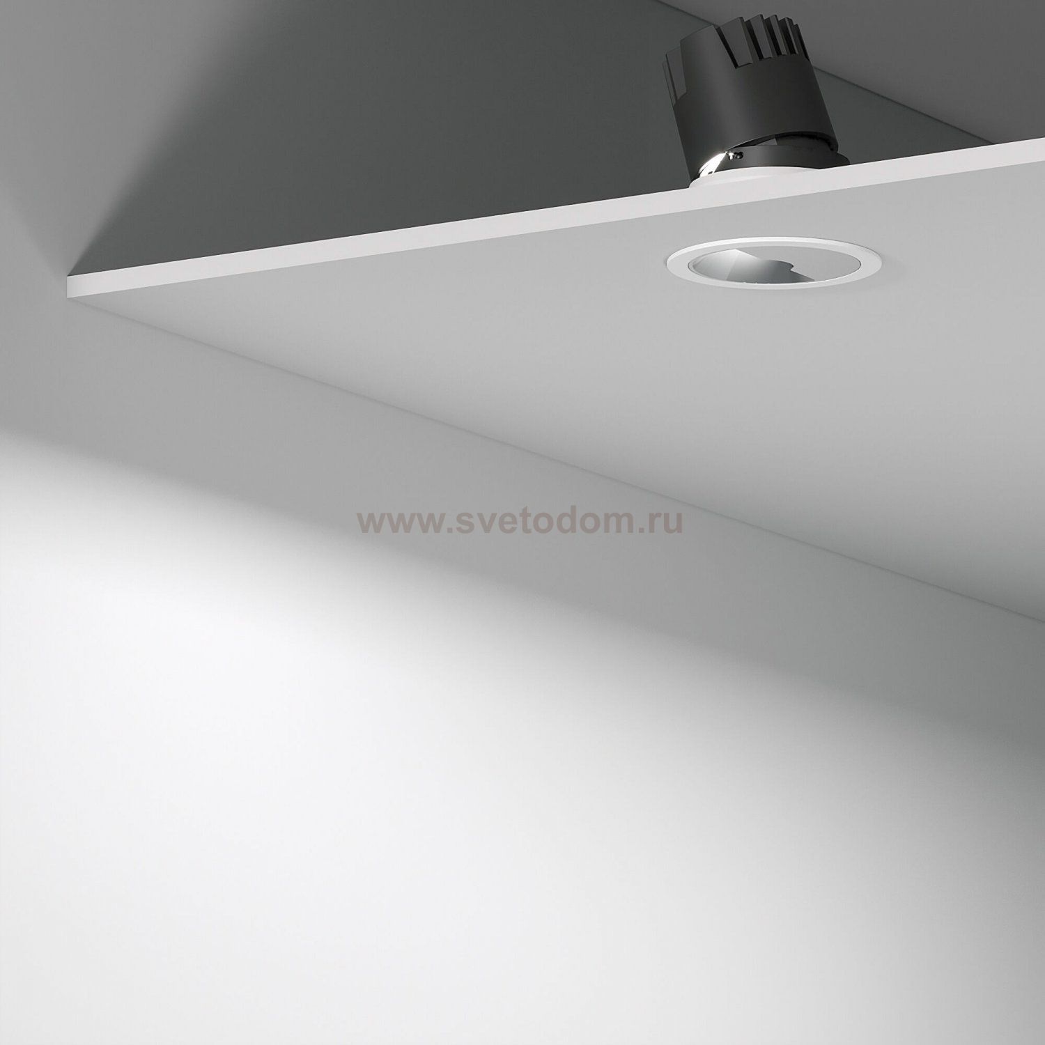 Потолочный светодиодный светильник Inline 10W 4000K белый/хром 25090/LED Elektrostandard