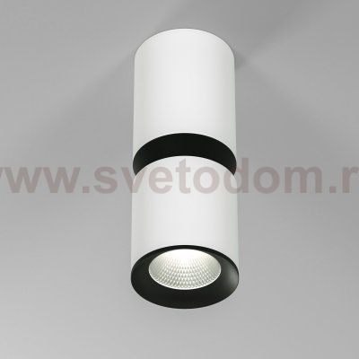 Светильник накладной светодиодный Kayo 12W 4000К белый/чёрный 25048/LED Elektrostandard