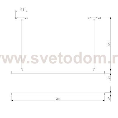 Slim Magnetic Трековый светильник 30W 4000K Milo (чёрный) 85105/01 Elektrostandard