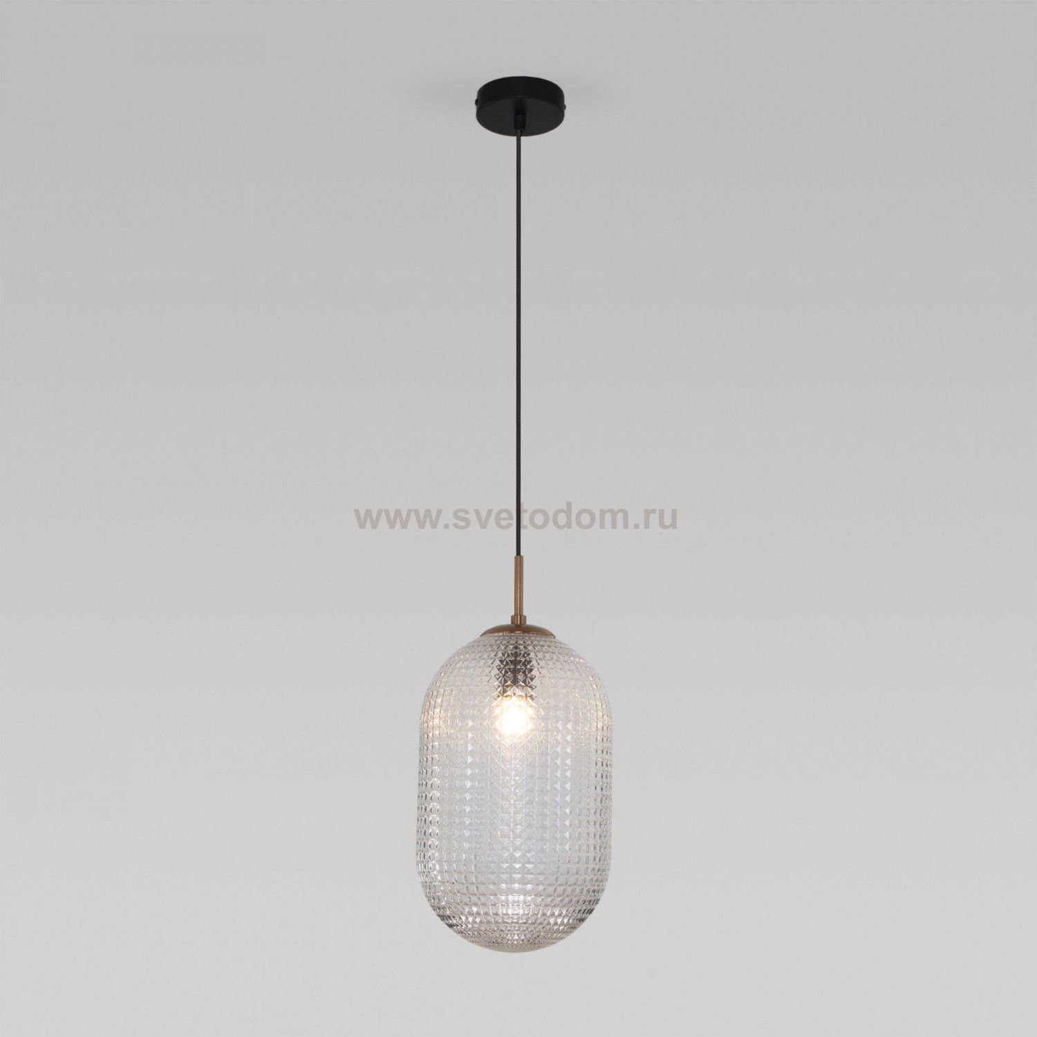 Подвесная люстра Eurosvet 50261/1 прозрачный Gem