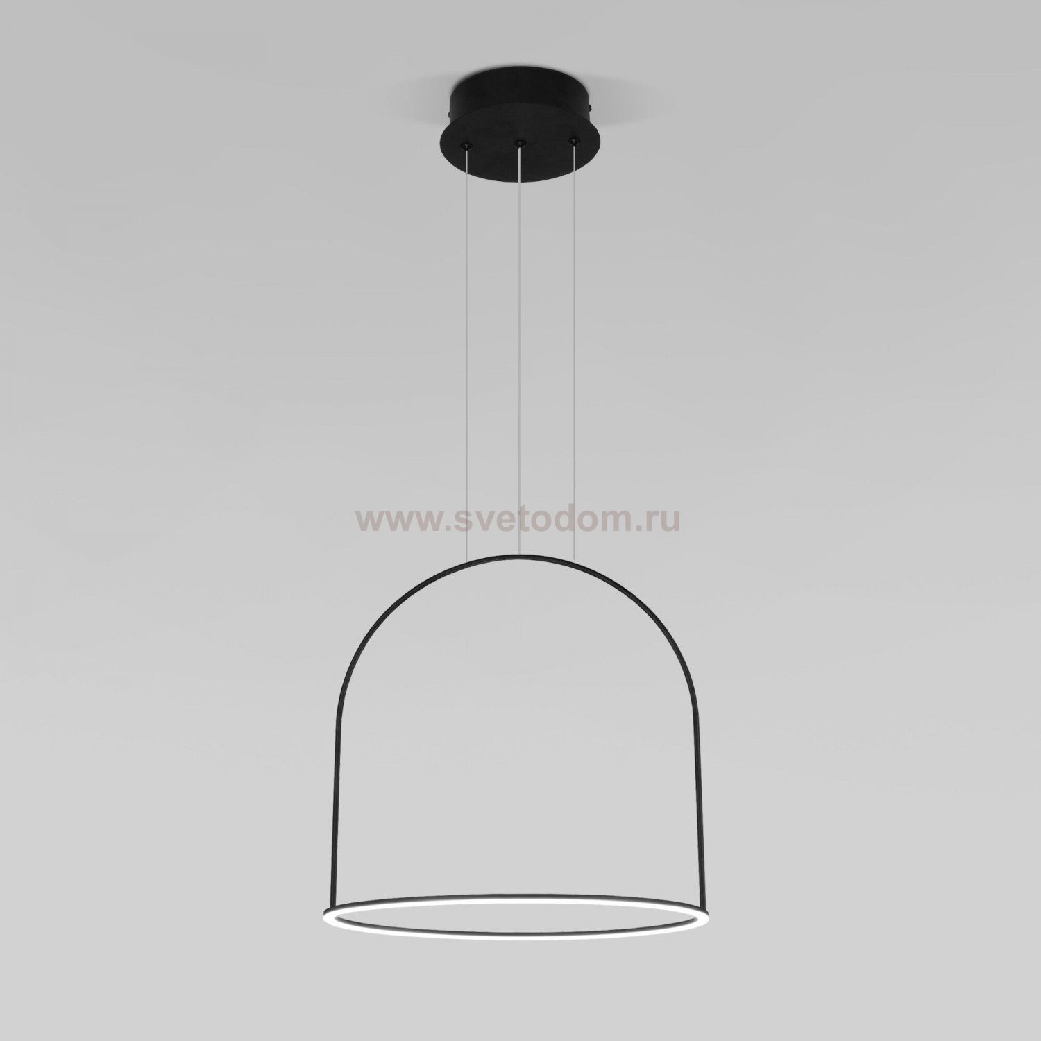 Акцентный светильник Eurosvet 90322/1 черный Over