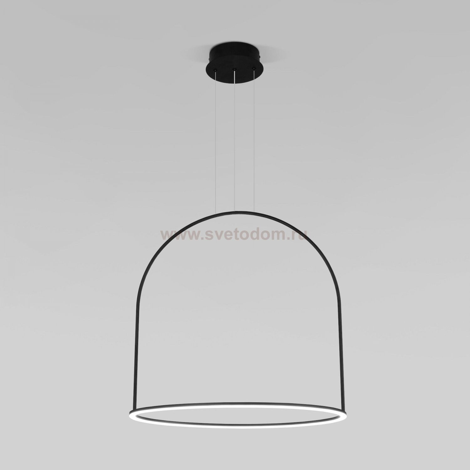 Акцентный светильник Eurosvet 90323/1 черный Over