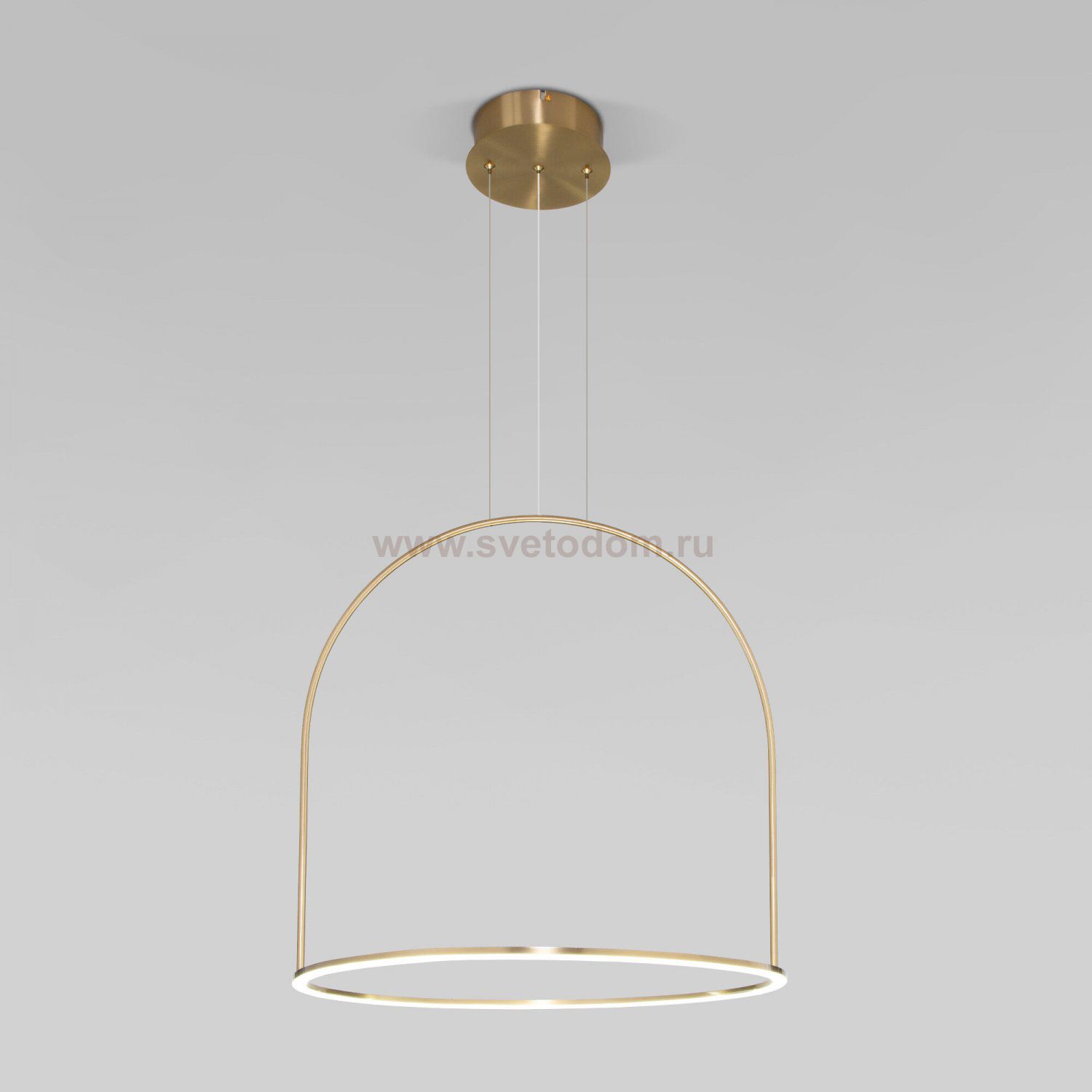 Люстра Eurosvet 90323/1 латунь Over