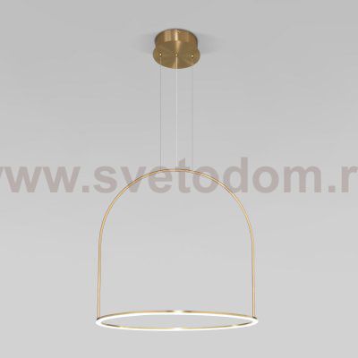 Люстра Eurosvet 90323/1 латунь Over