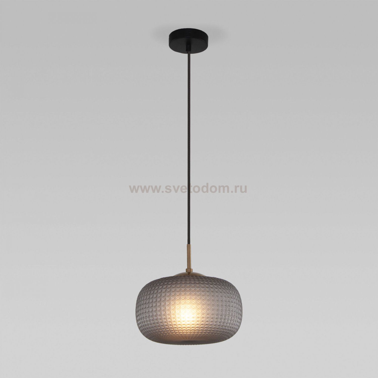 Подвесная люстра Eurosvet 50262/1 серый Gem