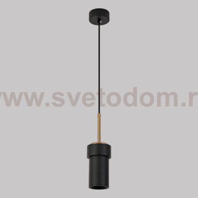 Подвесная люстра Eurosvet 50264/1 черный Pebble