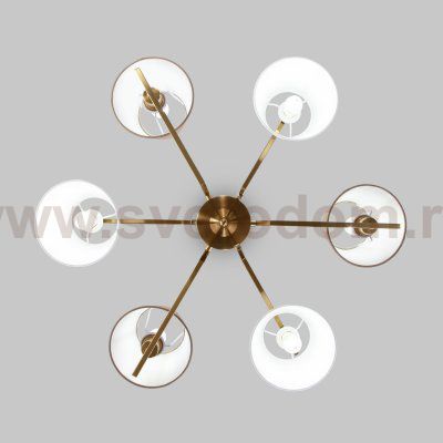 Потолочный светильник Eurosvet 60149/6 латунь Ozark