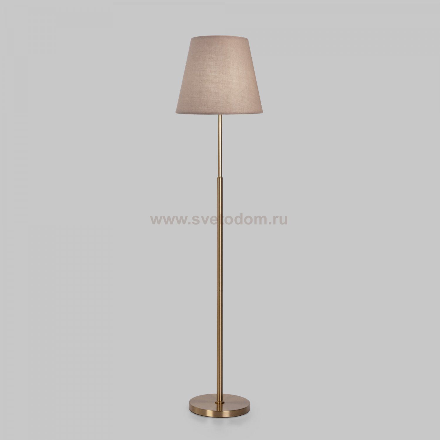 Торшер напольный Eurosvet 01156/1 латунь Ozark