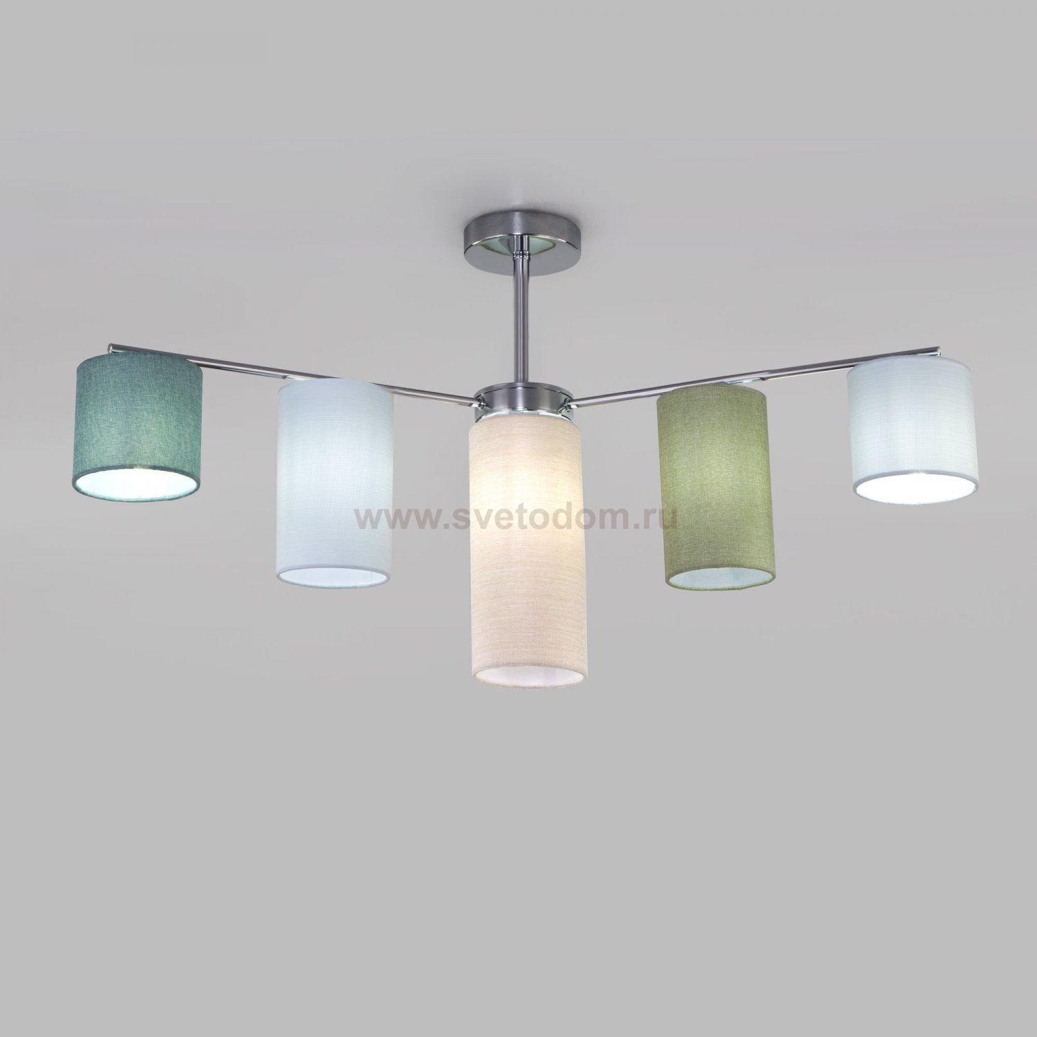 Люстра Eurosvet 60151/7 хром Pastel