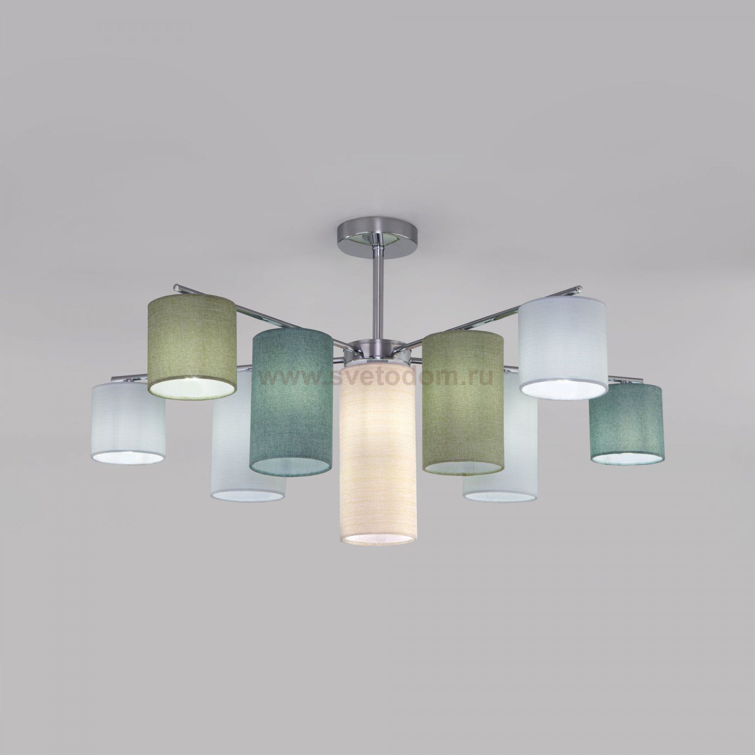 Люстра Eurosvet 60151 хром Pastel