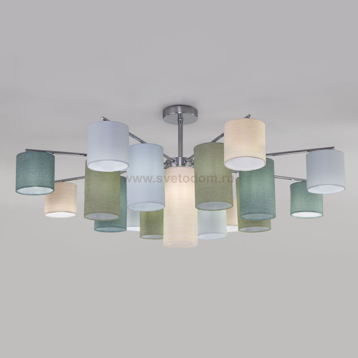 Люстра Eurosvet 60152 хром Pastel