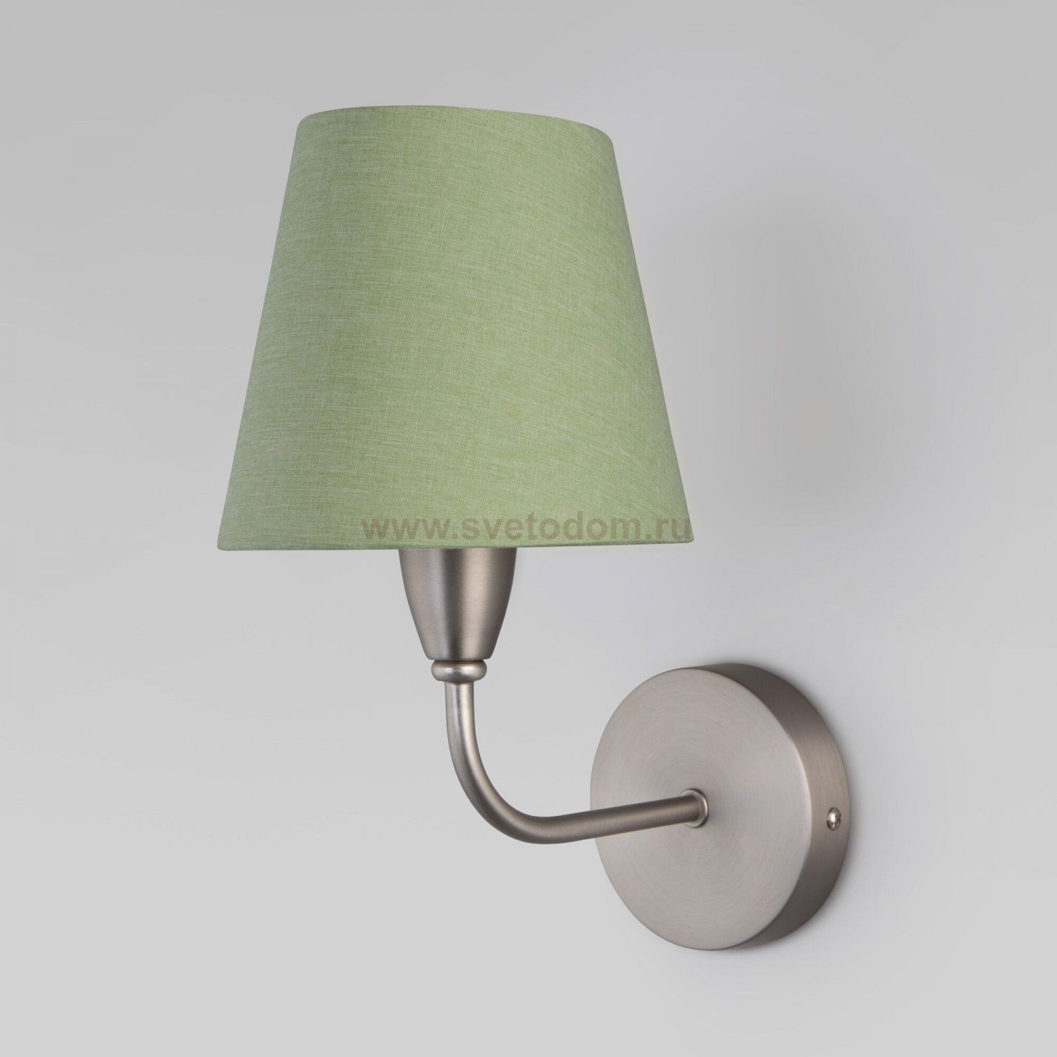 Настенный светильник бра Eurosvet 60153/1 никель Milos
