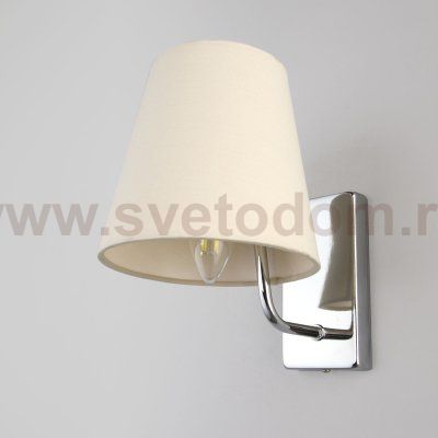 Настенный светильник бра Eurosvet 60155/1 хром Amaretto