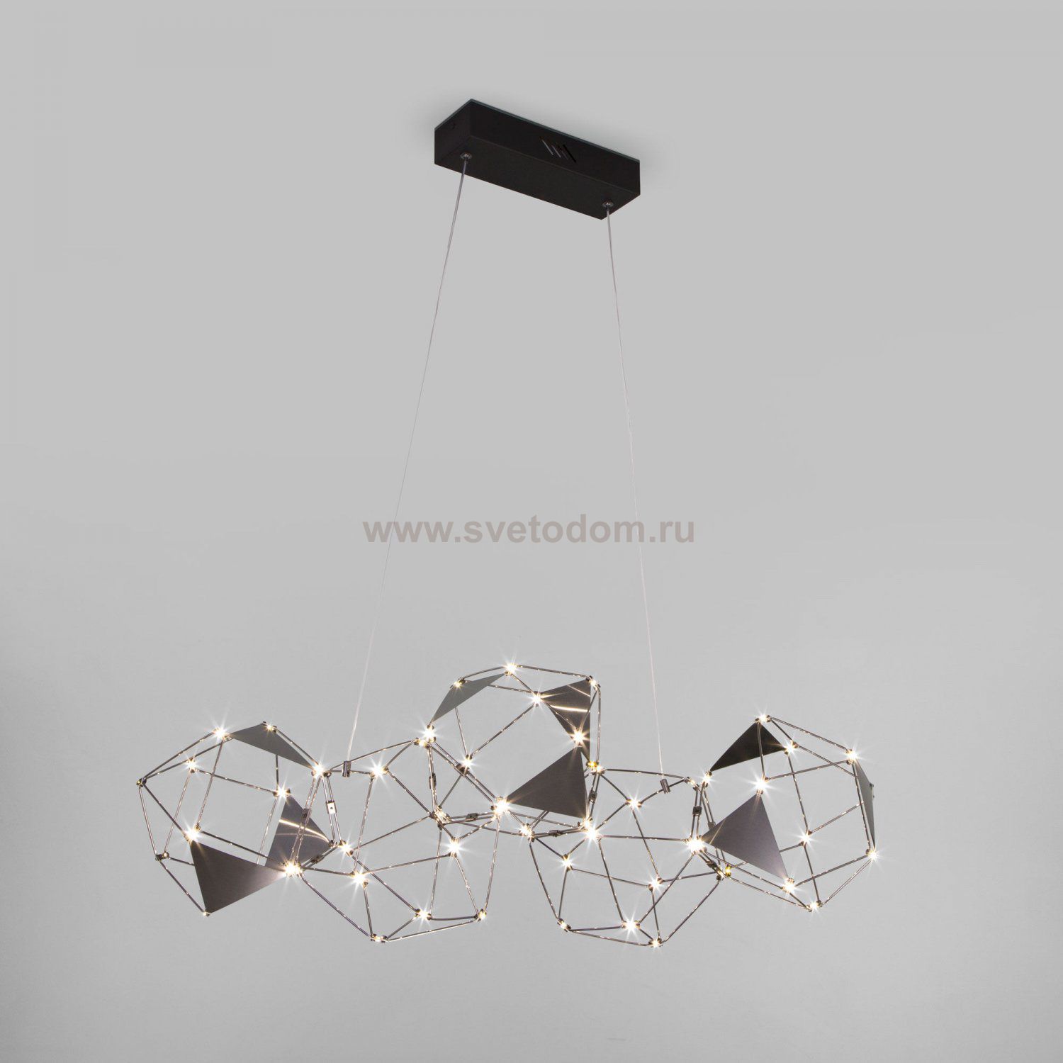 Люстра Eurosvet 90368/5 черный жемчуг Uma