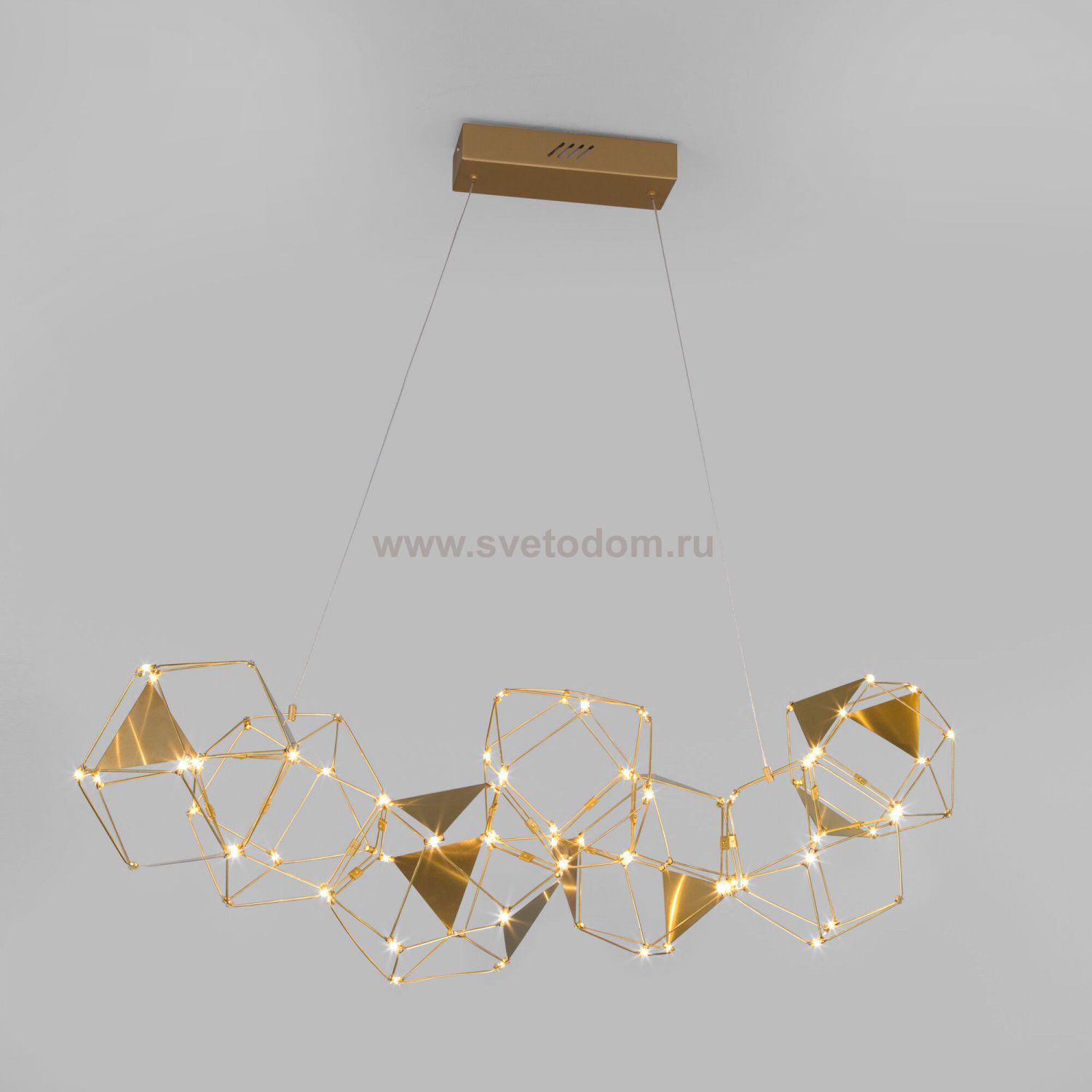 Подвесная люстра Eurosvet 90368/7 медь Uma