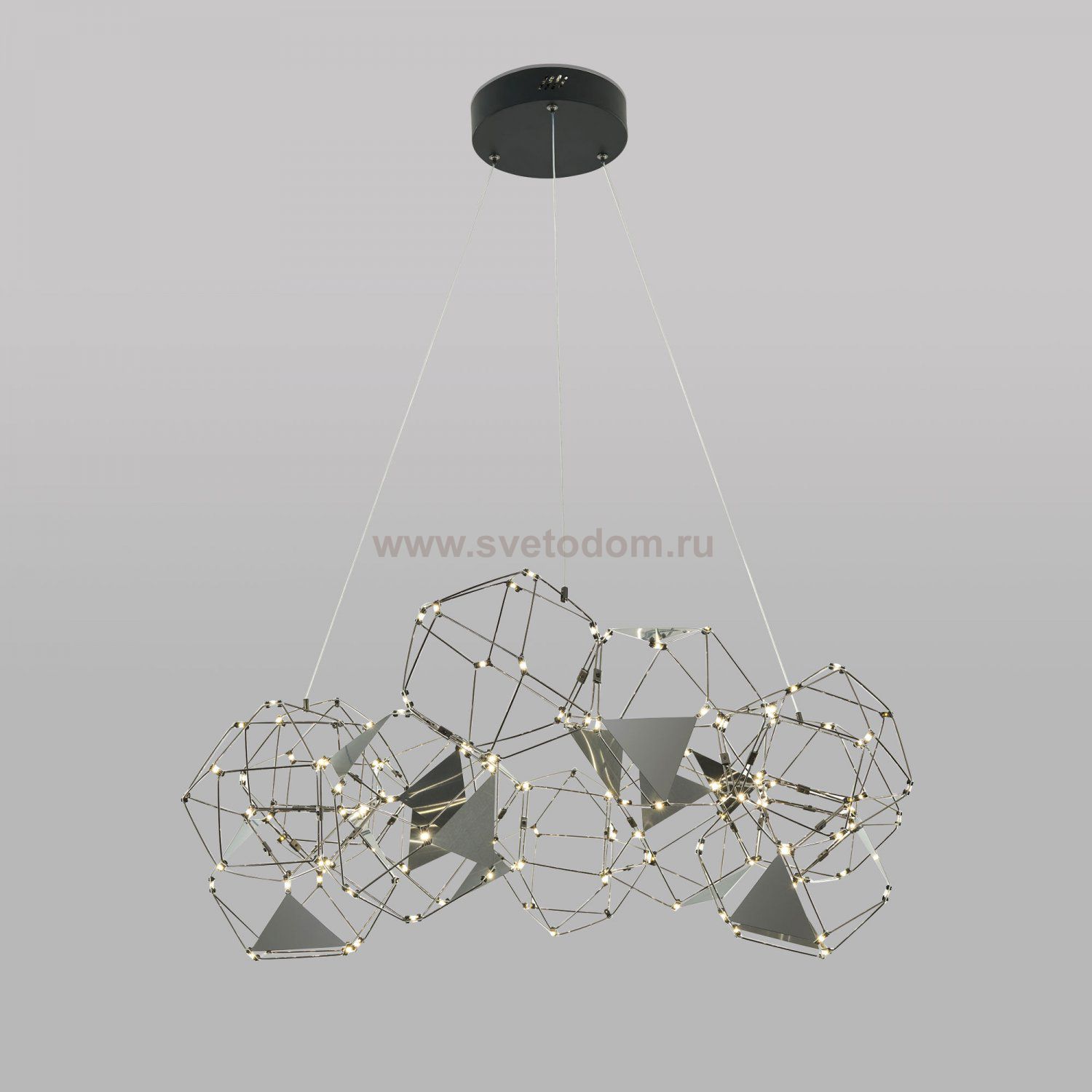 Люстра Eurosvet 90369/12 черный жемчуг Uma