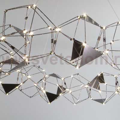 Подвесная люстра Eurosvet 90369/15 черный жемчуг Uma