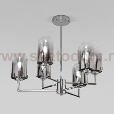 Потолочный светильник Eurosvet 60156/6 хром Pluto