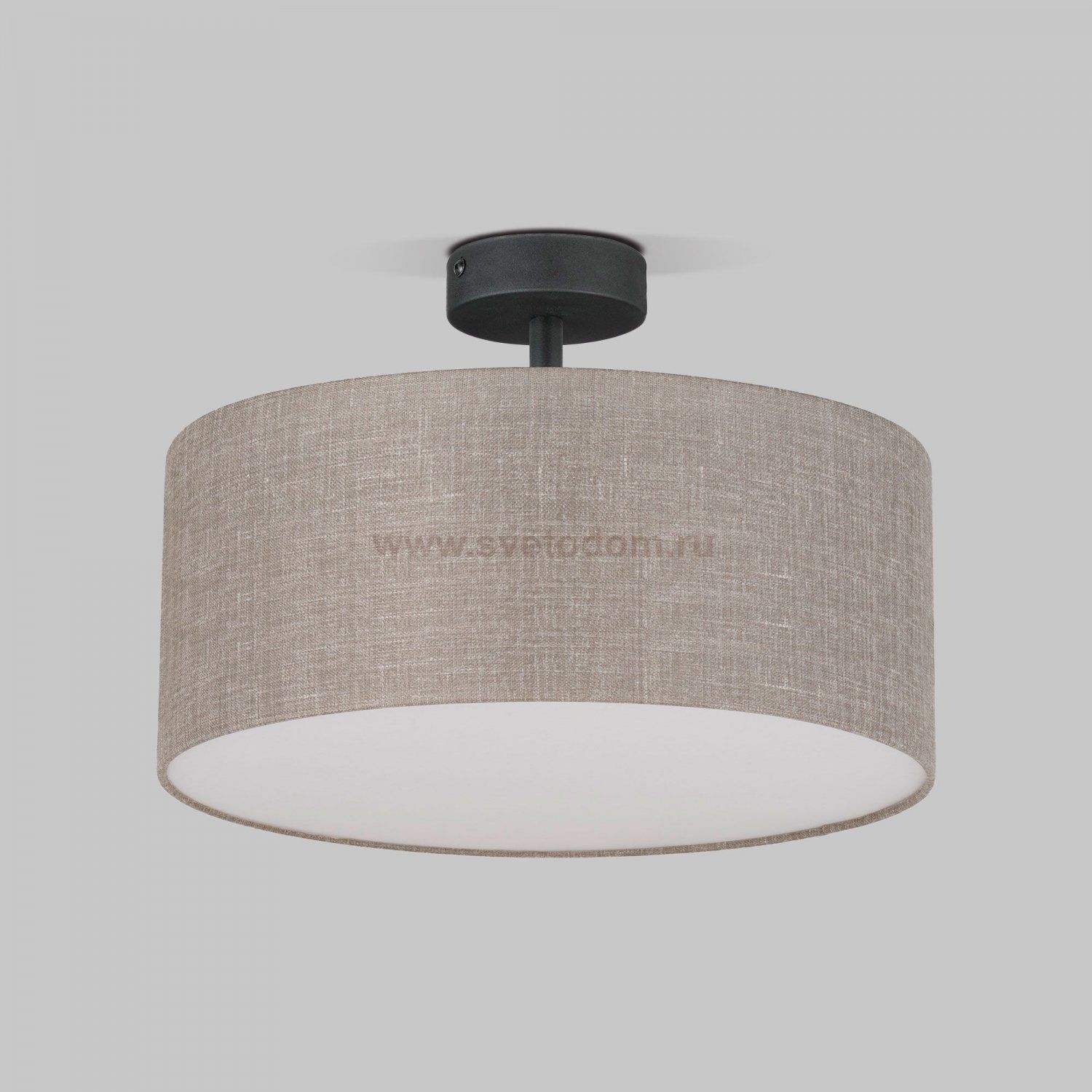 Потолочный светильник с тканевым абажуром 6247 Rondo Linen TK Lighting