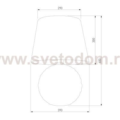 Настольный светильник с тканевым абажуром 5591 Santana Ecru TK Lighting