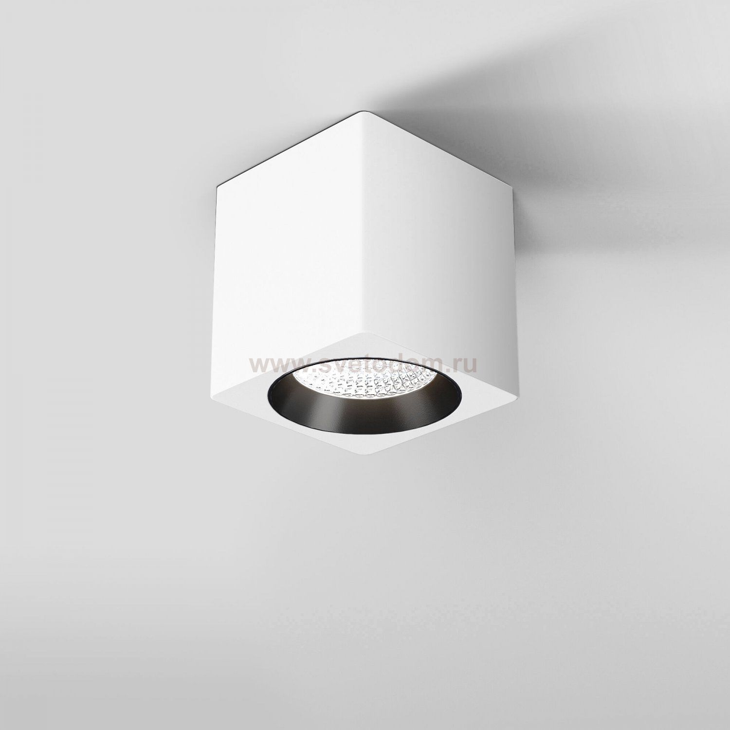 Светильник накладной светодиодный Matrix 9W 4000К белый/черный 25051/LED Elektrostandard