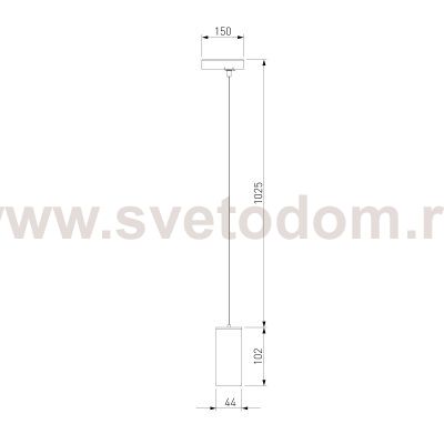 Basic System Трековый светильник 12W 4000K Amend (белый) 85113/01 Elektrostandard