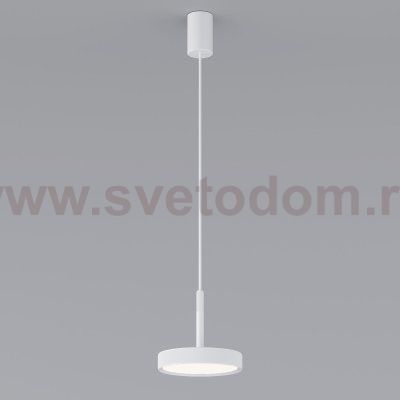 Подвесной светильник Plate / белый 50260 LED Elektrostandard