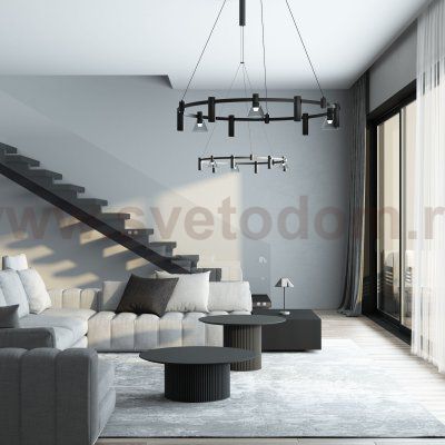 Esthetic Magnetic Трековый светильник 5W 3000K (чёрный) 85114/01 Elektrostandard