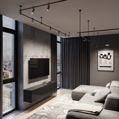 Esthetic Magnetic Трековый светильник 5W 3000K (чёрный) 85115/01 Elektrostandard