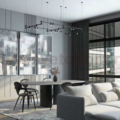 Esthetic Magnetic Трековый светильник 3W 3000K (чёрный) 85116/01 Elektrostandard