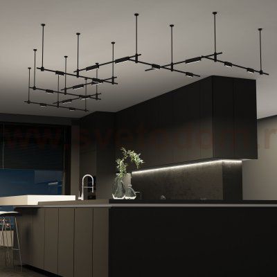 Esthetic Magnetic Трековый светильник 6W 3000K (чёрный) 85122/01 Elektrostandard