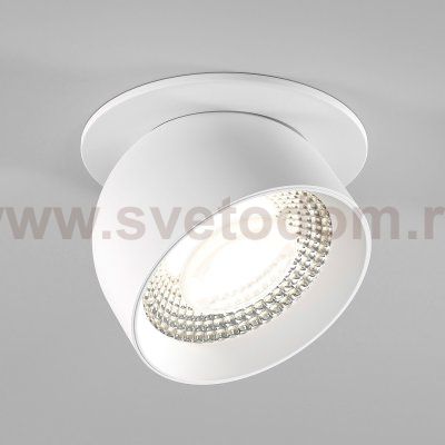 Светильник встраиваемый светодиодный Uno белый 25092/LED Elektrostandard