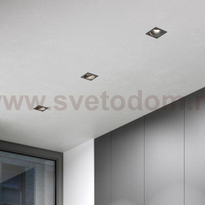 Светильник встраиваемый Tune графит 25015/01 Elektrostandard
