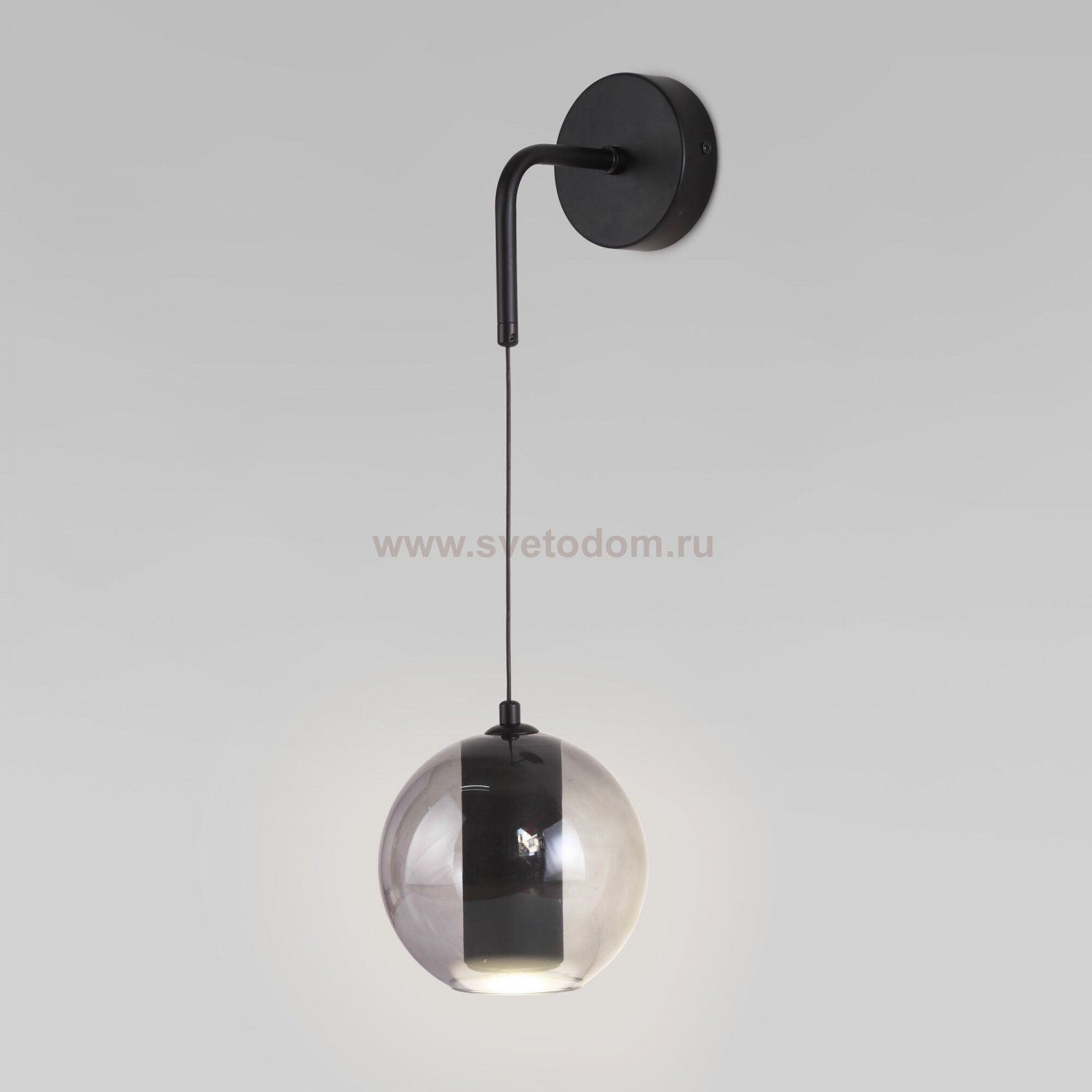 Настенный светильник бра Eurosvet 50258 LED дымчатый Cobble