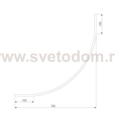Mini Magnetic Шинопровод накладной (черный) ?1200 мм 85183/00 Elektrostandard