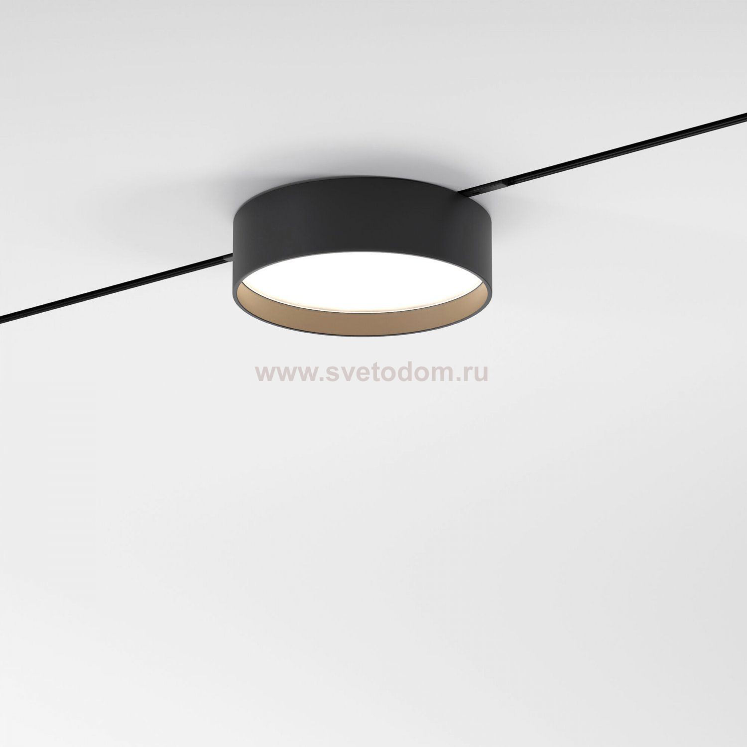 Mini Magnetic Трековый светильник 12W 3000K (черный) 85161/01 85161/01 Elektrostandard