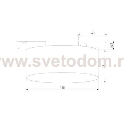 Mini Magnetic Трековый светильник 12W 3000K (черный) 85161/01 85161/01 Elektrostandard