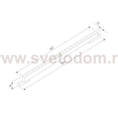 Mini Magnetic Трековый светильник 22W 3000K (черный) 85169/01 85169/01 Elektrostandard