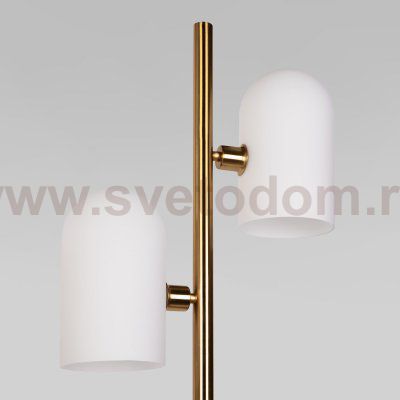 Торшер напольный Eurosvet 01164/2 латунь Bambola