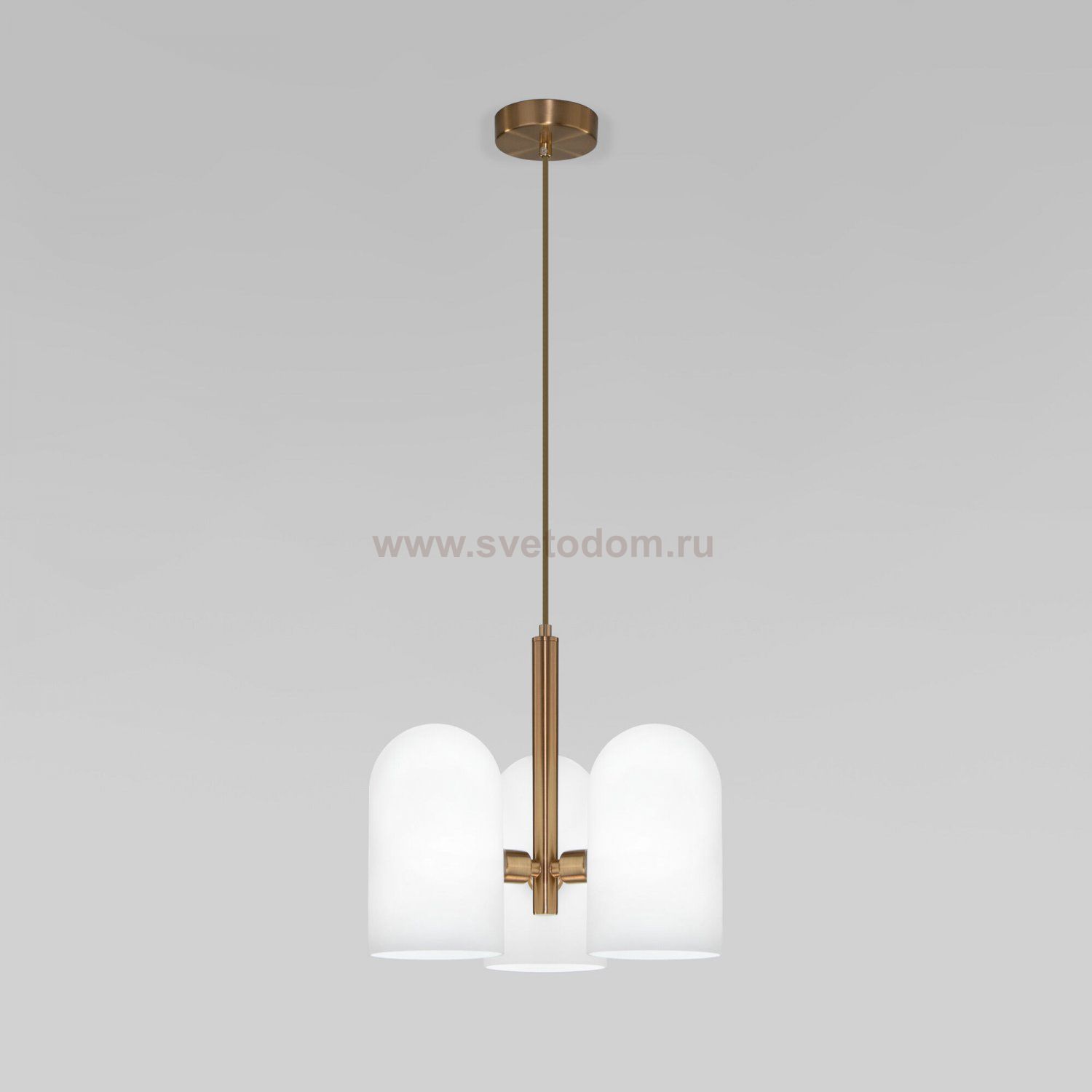 Подвесная люстра Eurosvet 50357/3 латунь Bambola