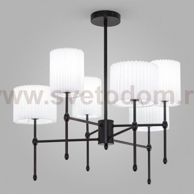 Люстра Eurosvet 60162/6 черный Notturno
