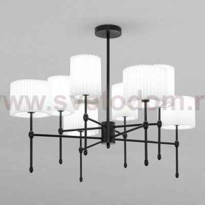 Потолочный светильник Eurosvet 60162/8 черный Notturno