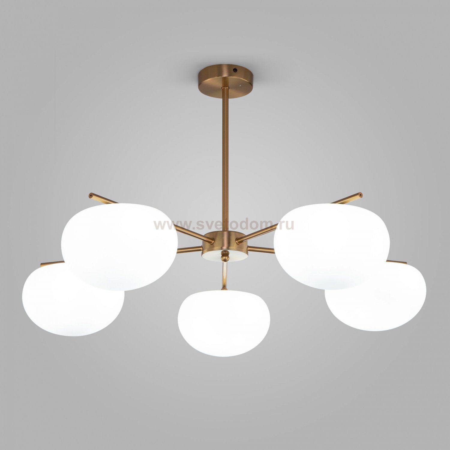 Подвесная люстра Eurosvet 30190/5 латунь Like