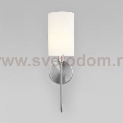 Настенный светильник бра Eurosvet 60164/1 никель Abbey