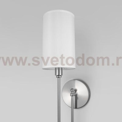 Настенный светильник бра Eurosvet 60164/1 никель Abbey