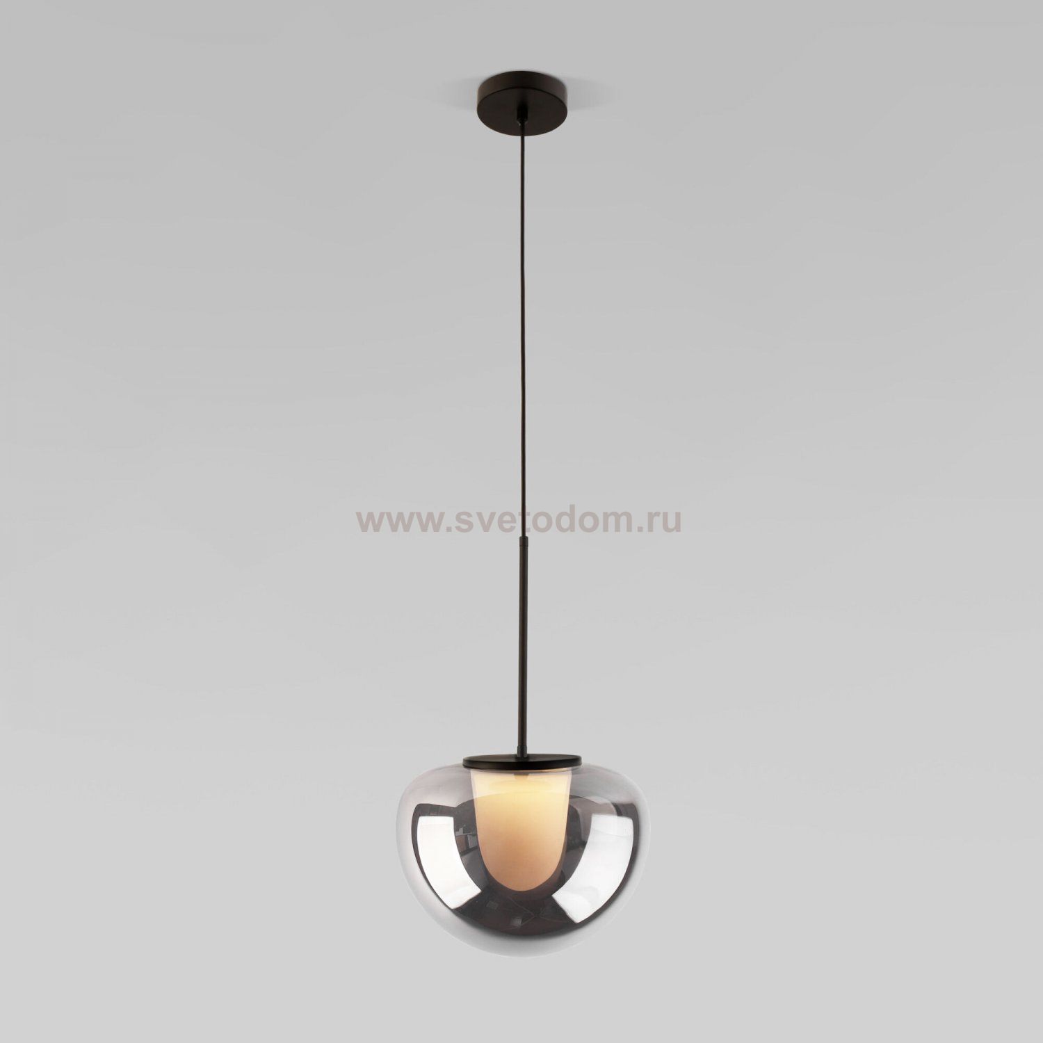 Подвесная люстра Eurosvet 90325/1 черный Twice